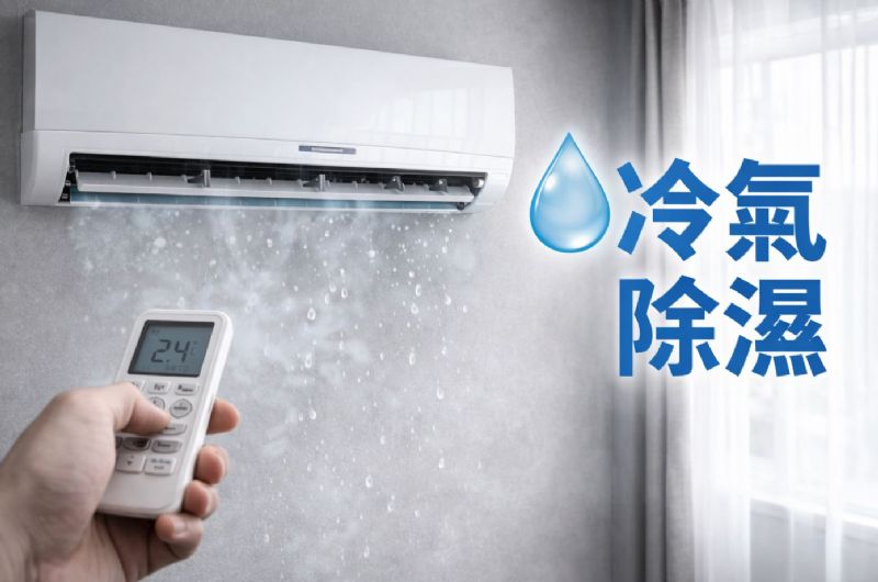 除濕開冷氣就好？冷氣除濕效果、耗電與原理解析